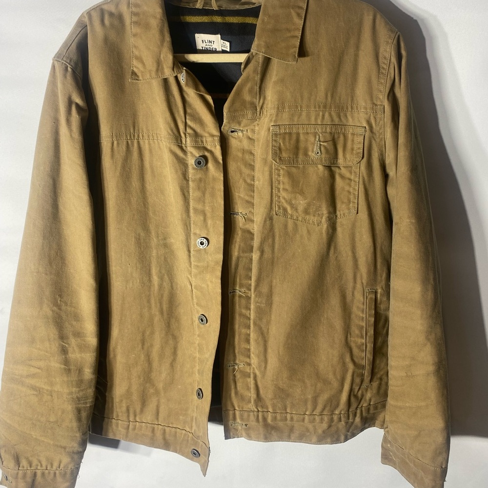 Flint and tinder wax Men's tan Jacket
